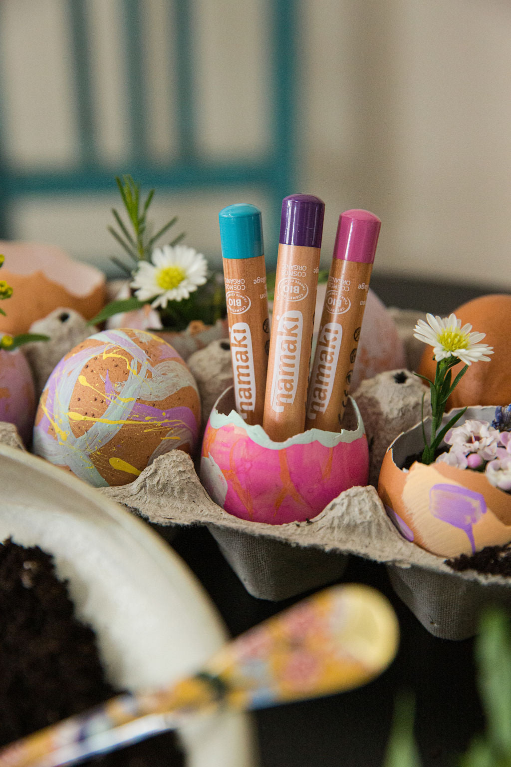 Crayon maquillage turquoise