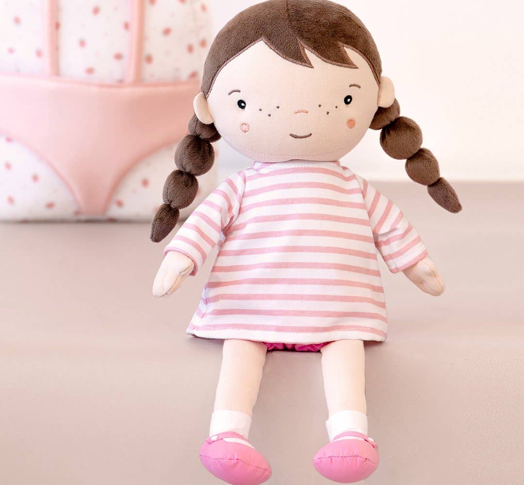 Poupée de Chiffon Lola - Cadeau pour Bébés et Nouveaux-nés