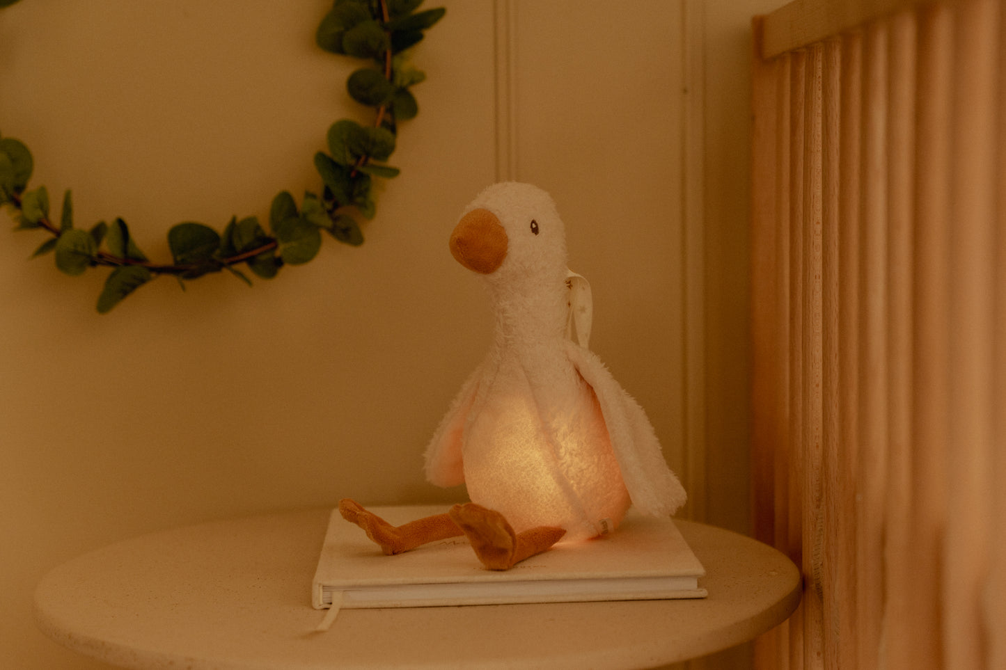 Peluche musicale et lumineuse - Oie