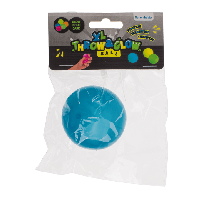 Balle XL Throw & Glow, qui brille dans le noir,