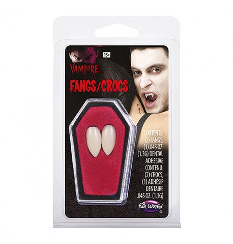 Canines de vampire à coller