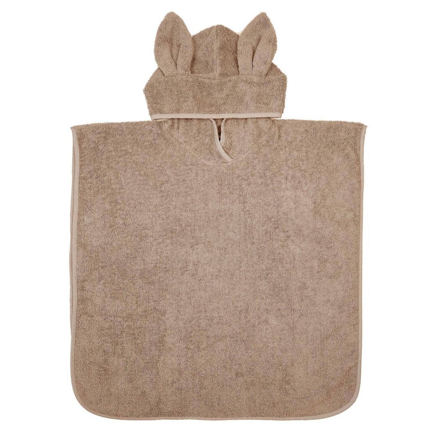 Poncho de bain biologique Lapin Sable