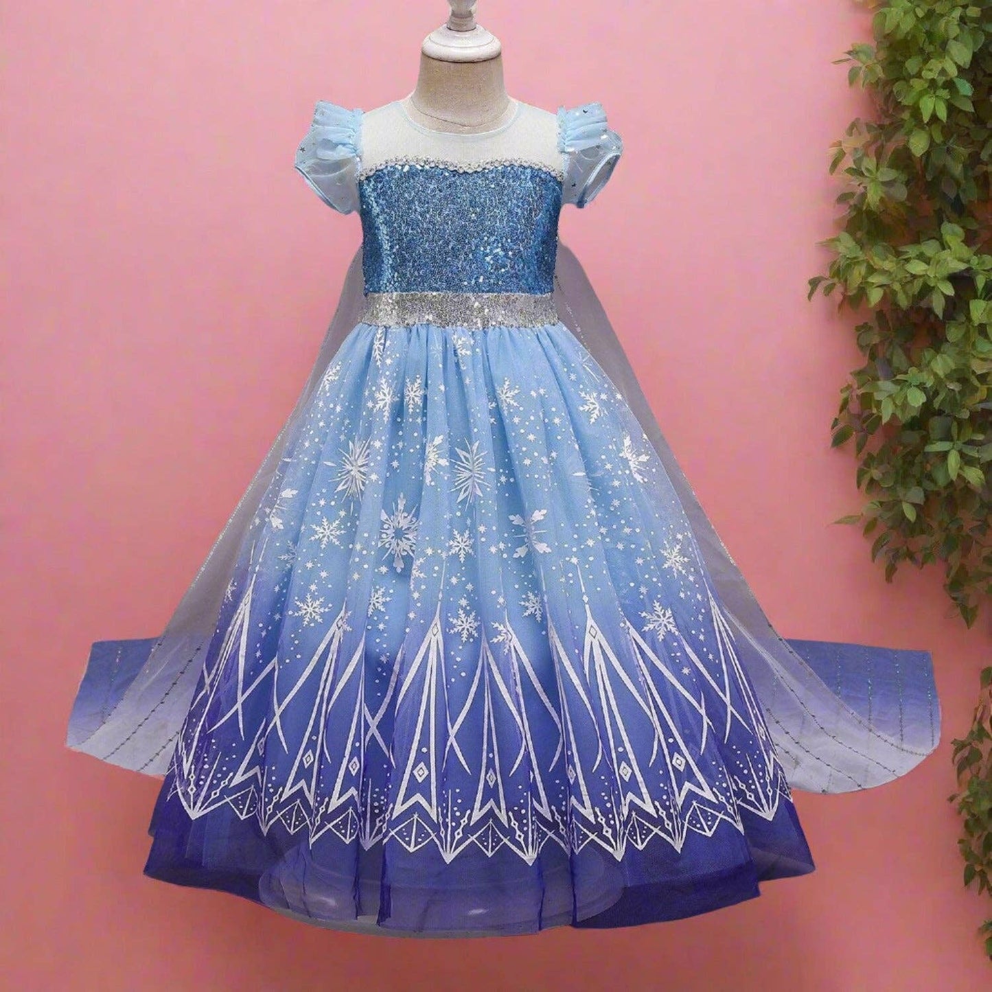 Robe princesse des neiges