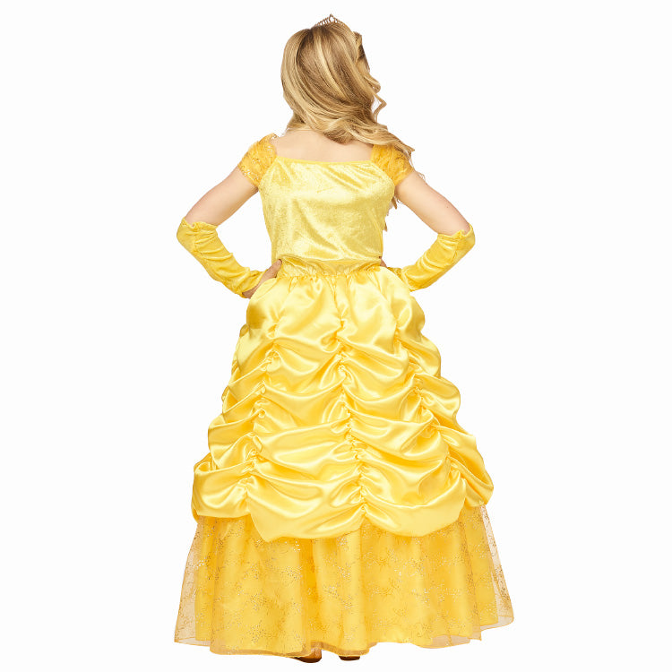 Déguisement Belle princesse jaune
