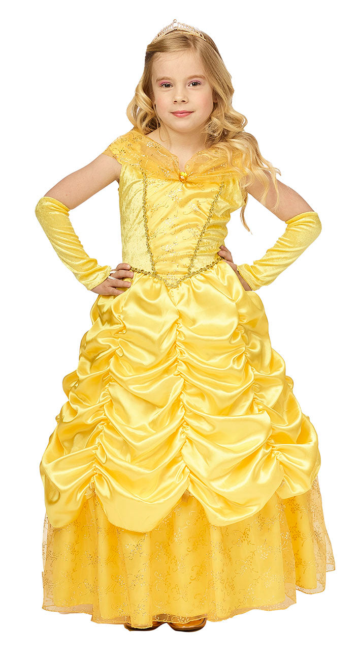 Déguisement Belle princesse jaune