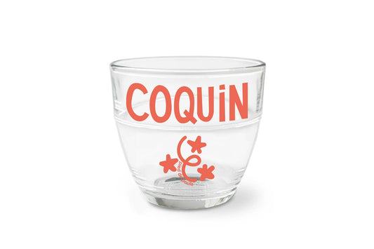Verre Duralex - "COQUIN"