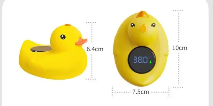 Thermomètre de bain pour bébé Little Yellow Duck