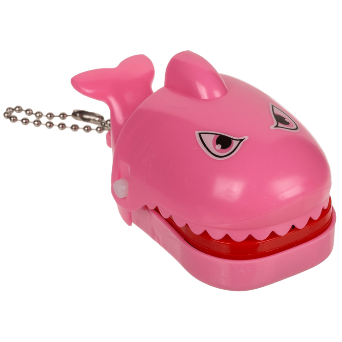 Porte-clés en métal, Biting Shark,