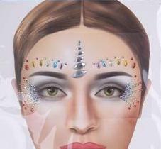 Strass à coller - Licorne