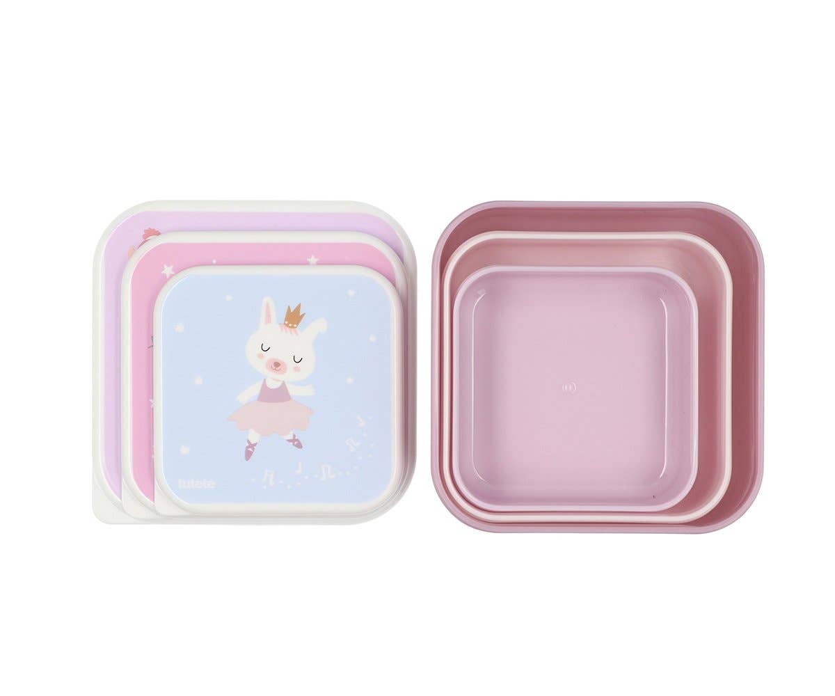 3 Boîtes Déjeuner Ballet