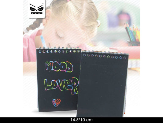 Carnet de notes à gratter Plus. S