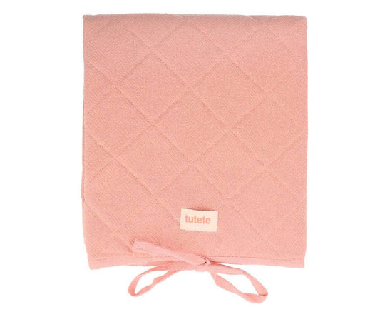 Matelas à langer pour bébé en coton rose