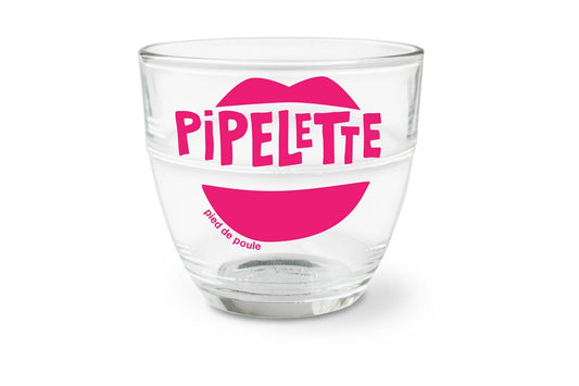 Verre Duralex - "PIPELETTE"