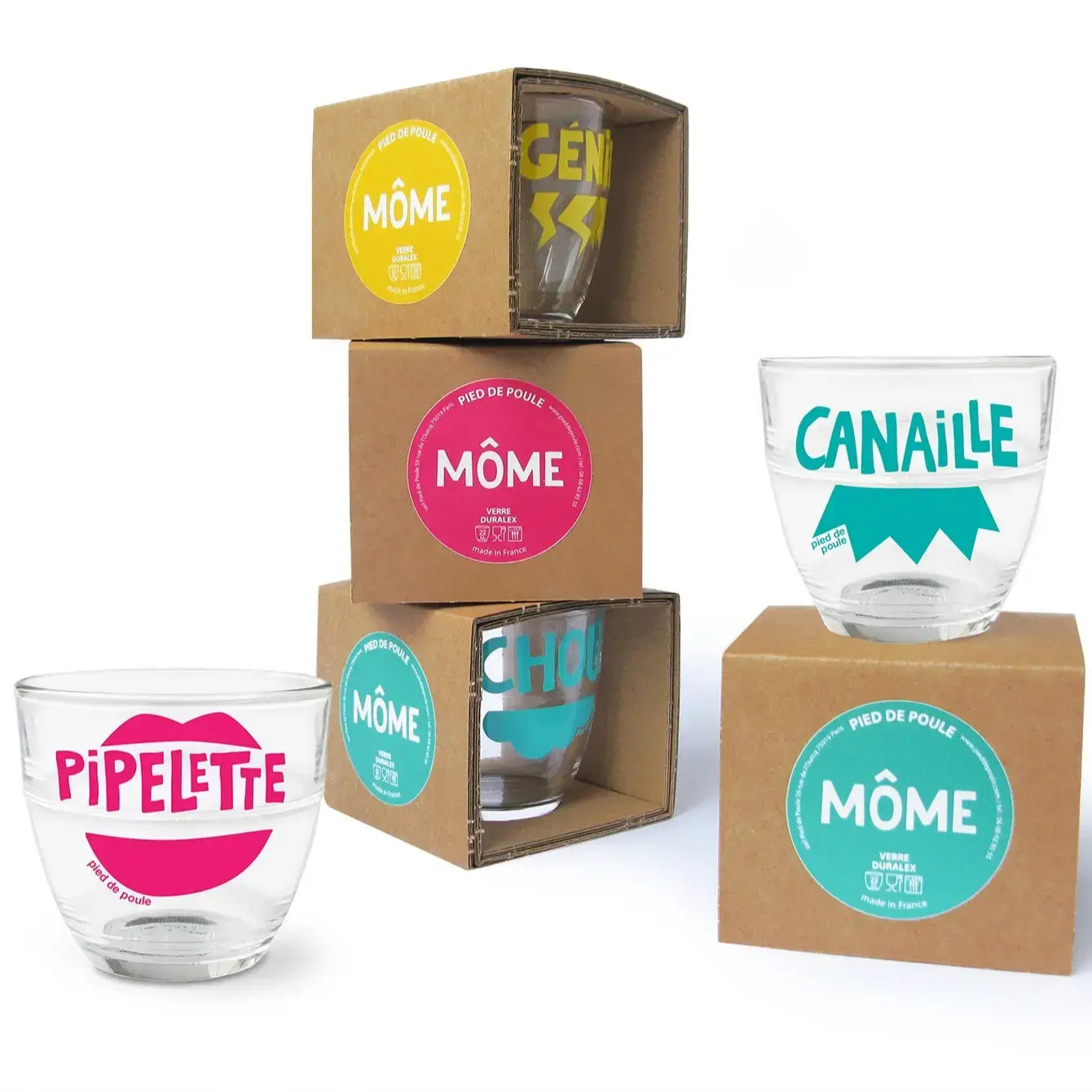 Verre Duralex - "REBELLE"