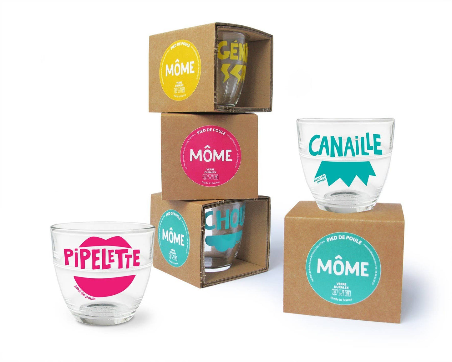 Verre Duralex - "CANAILLE"