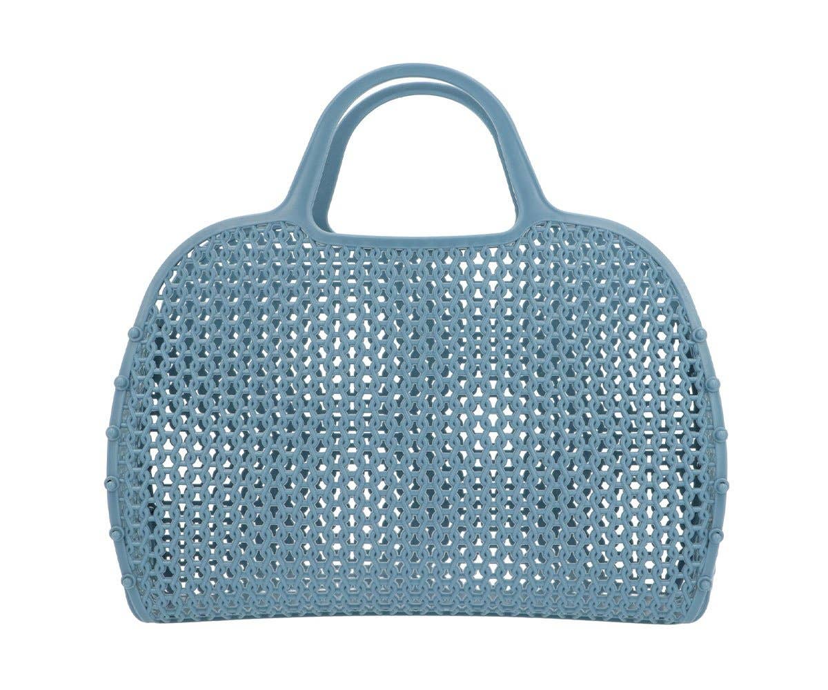 Sac rétro bleu vintage
