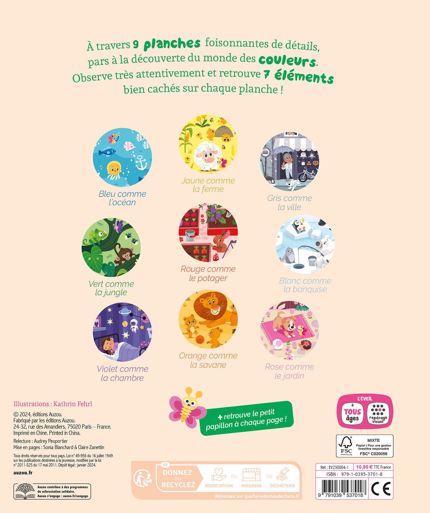 Cherche et trouve des tout petits - Les couleurs