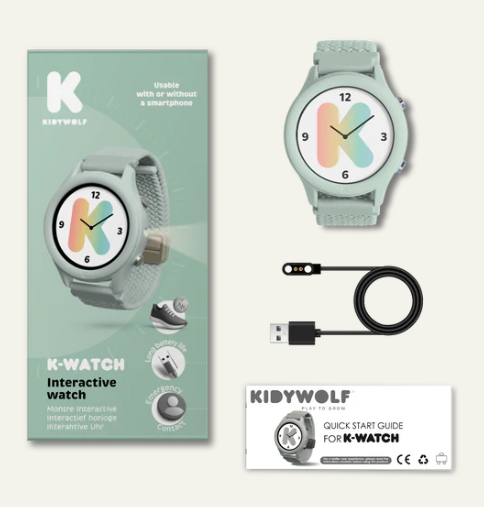Montre interactive - Verte