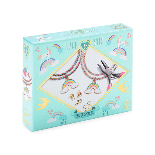 Bracelets arc en ciel à tresser