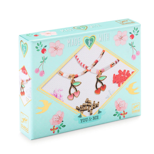 Bracelets cerise à créer