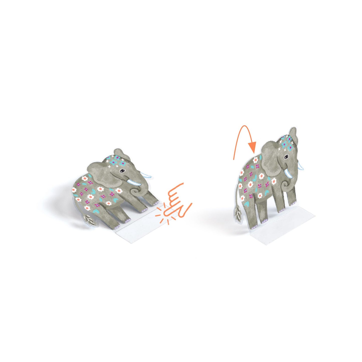 Stickers à relever : animaux