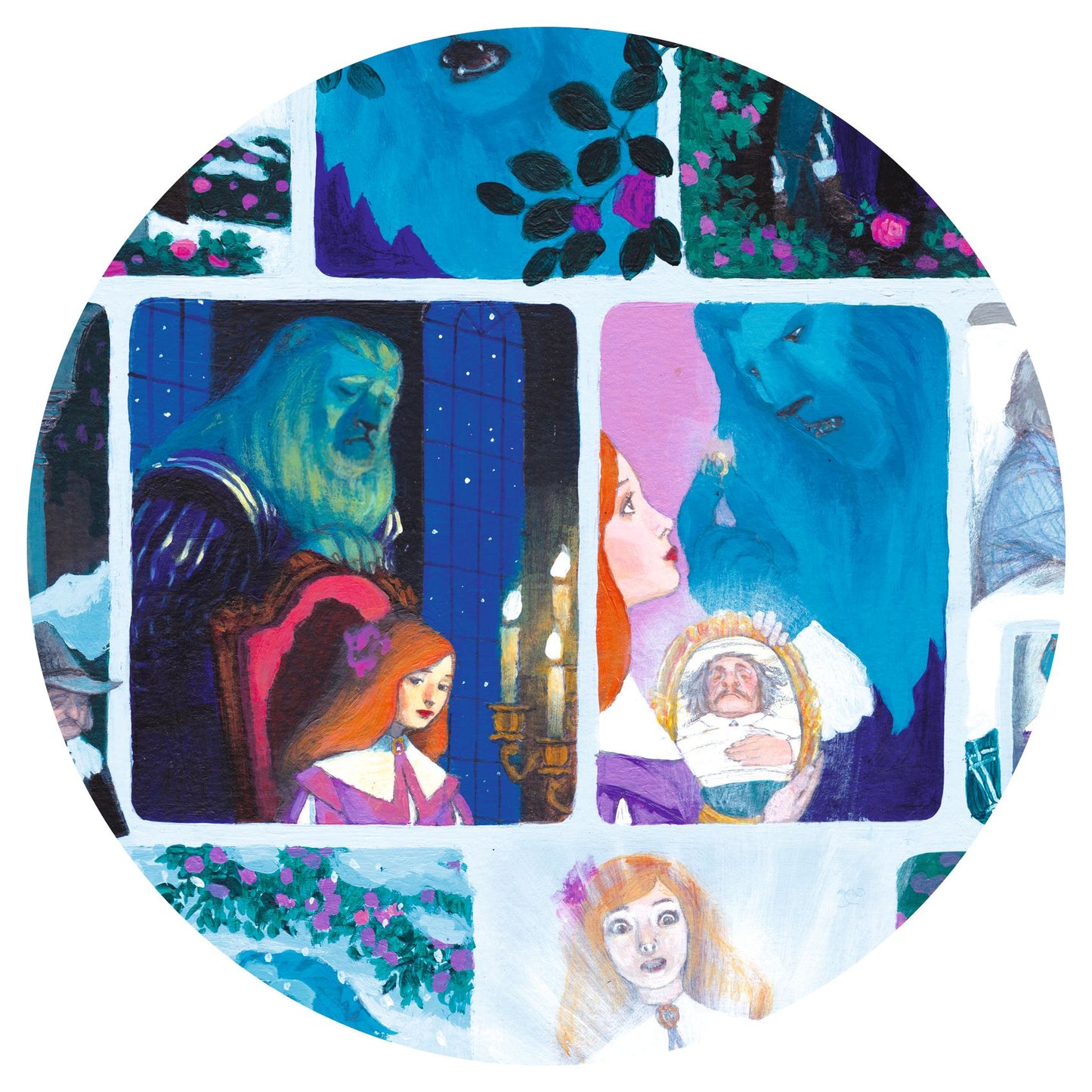 Puzzle la Belle et la Bête 100 pièces