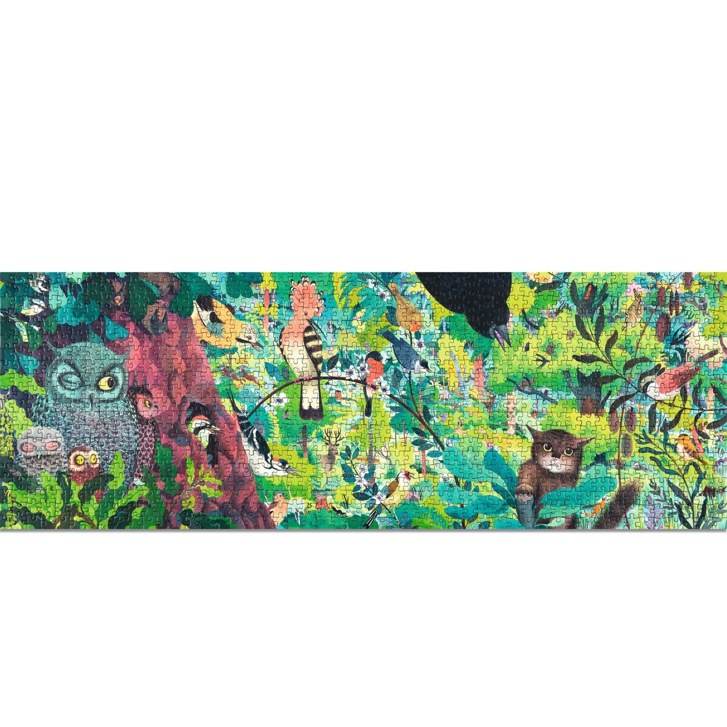 Puzzle chouette & oiseaux 1 000 pièces