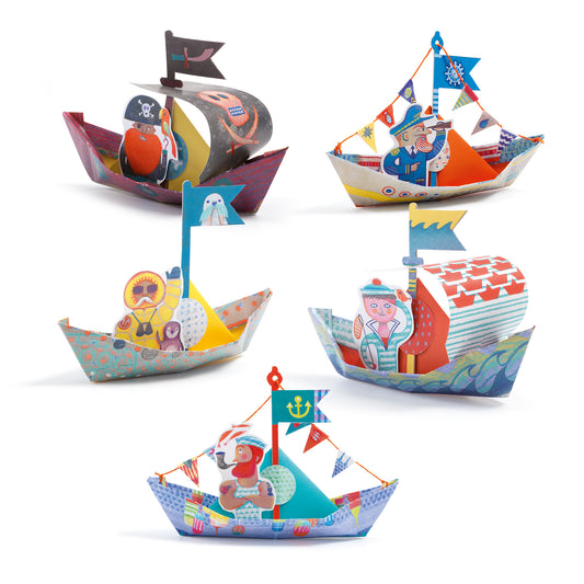 Origami : Bateaux