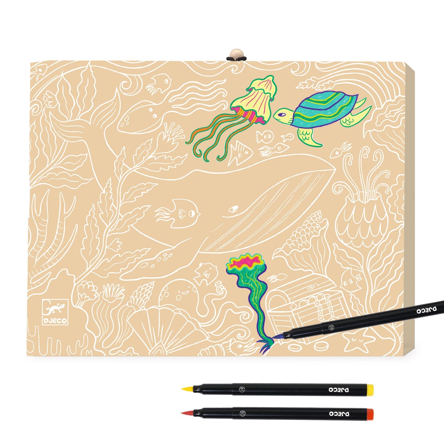 Coffret feutres pinceaux