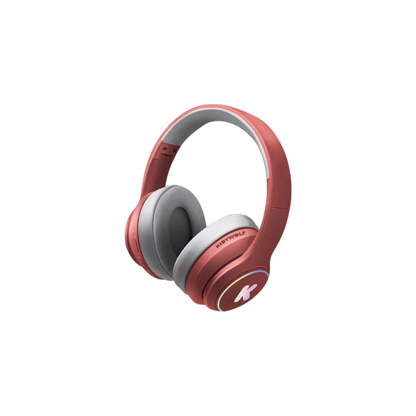 Casque audio bordeaux