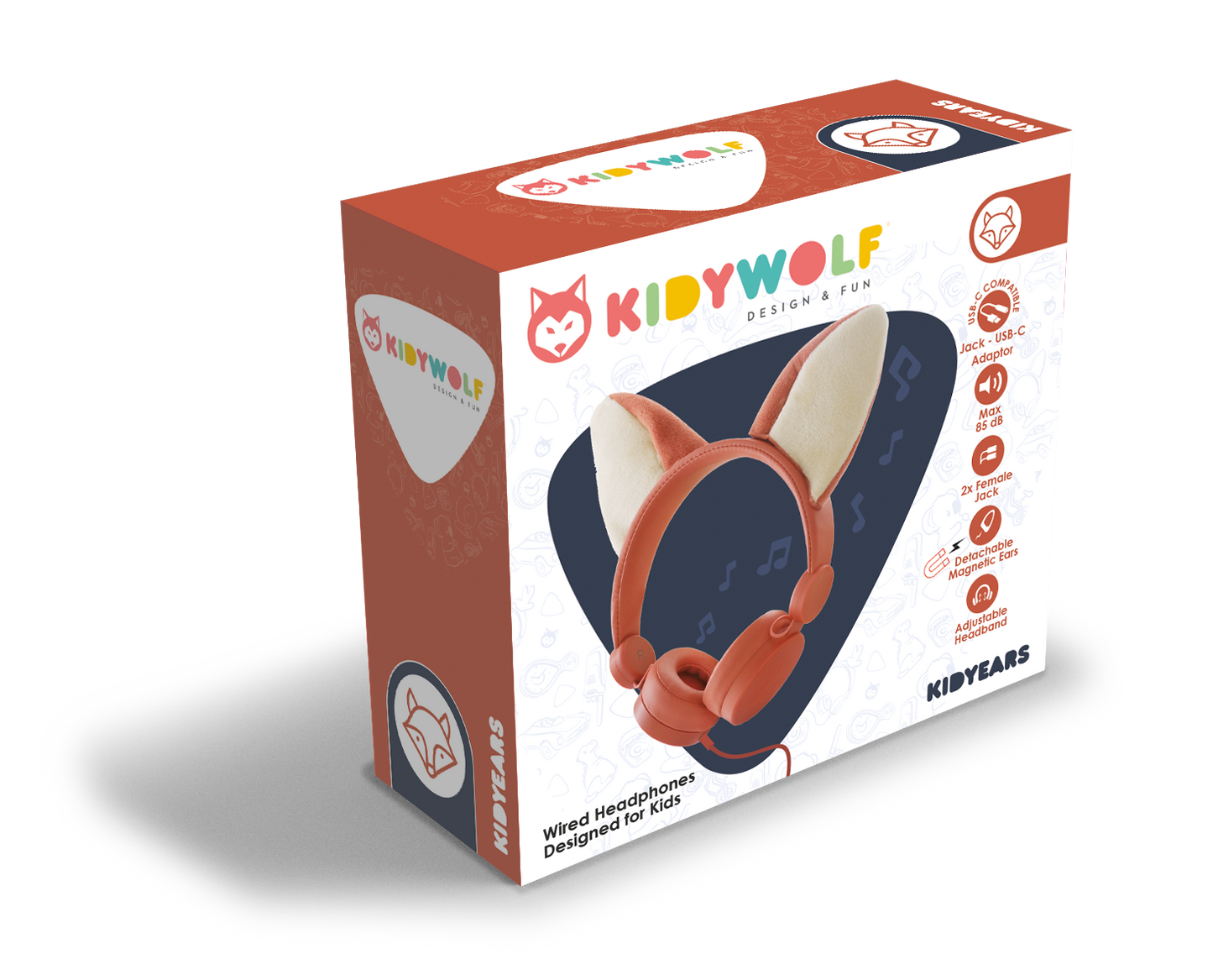 Casque audio : Renard