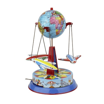 Manège globe avions