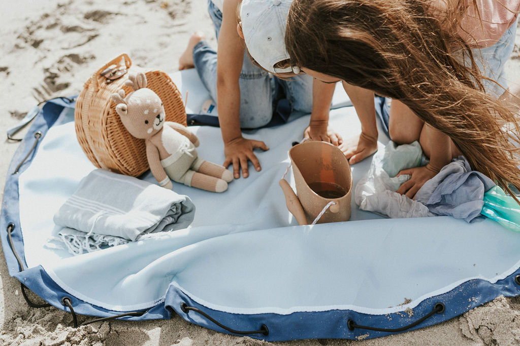 Tapis de jeux / sac de plage : Bateaux