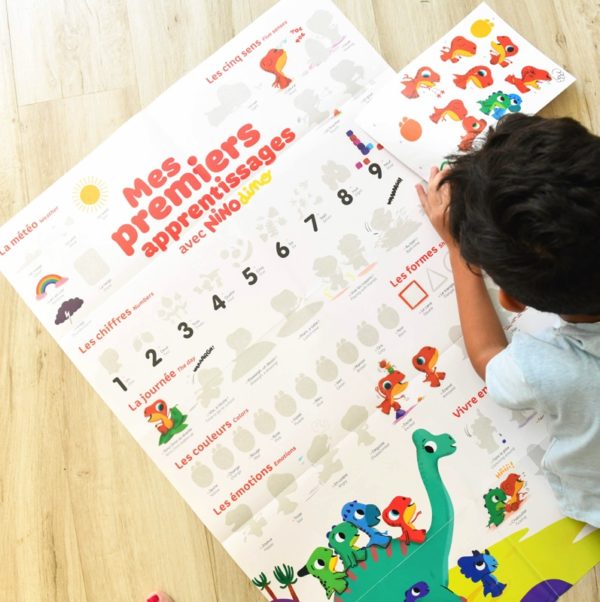 Poster XXL avec stickers repositionnables