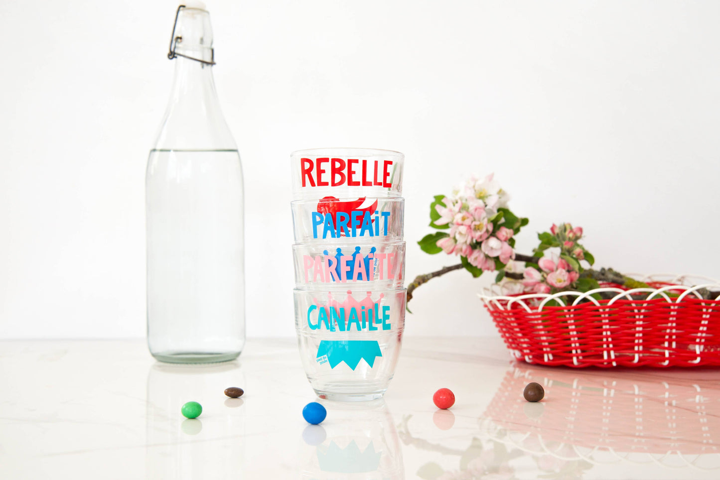 Verre Duralex - "REBELLE"