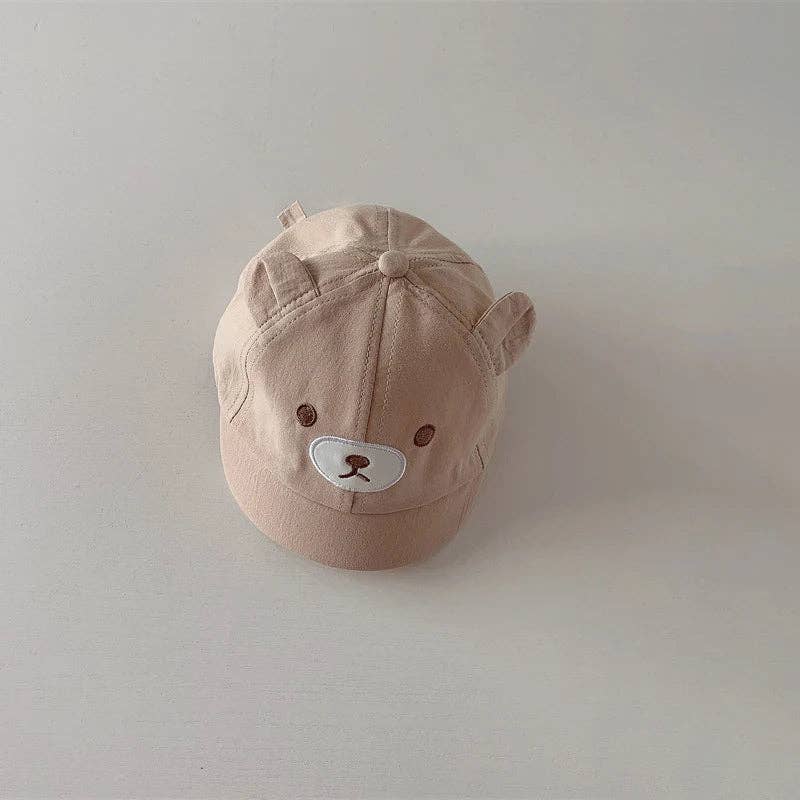 Casquette pour bébé crème