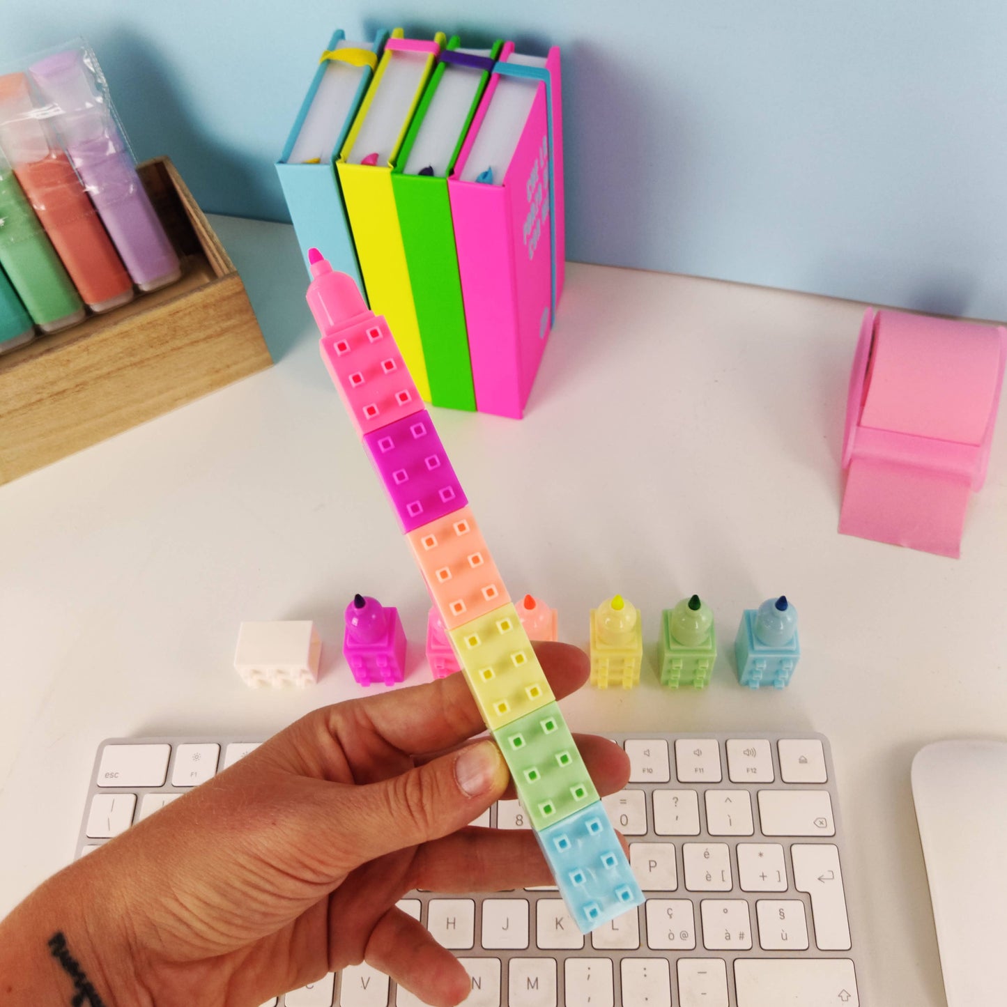 Ensemble Maxi Highlighter Brick, 6 pièces