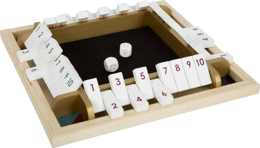 Jeu de dés Shut the Box "Gold Edition"