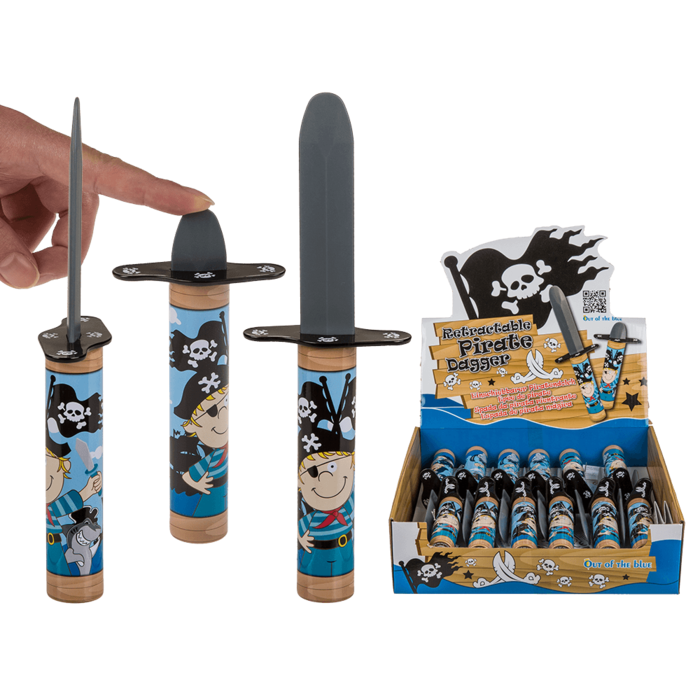 Dague de pirate rétractable