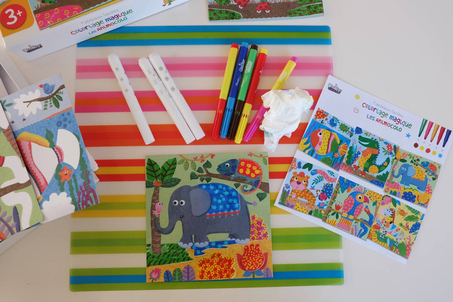 Coloriage magique, Les Animocolo