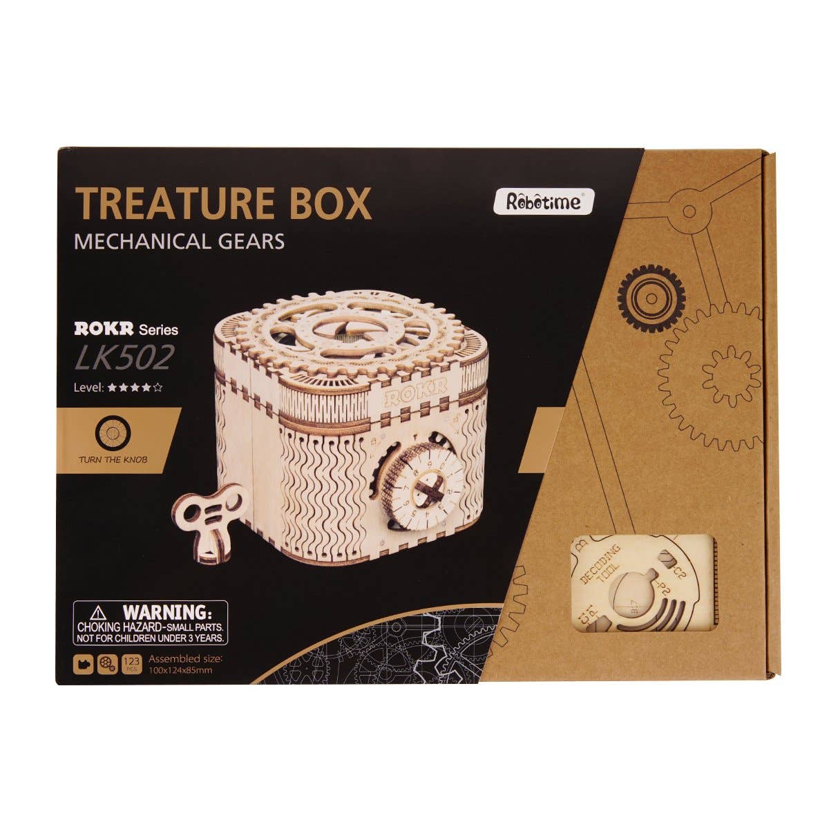 Boîte à trésors à constuire