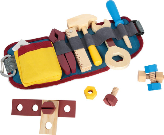 Ceinture à outils « Workshop » | outils de jeu | jouets en bois