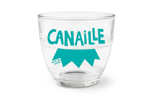 Verre Duralex - "CANAILLE"