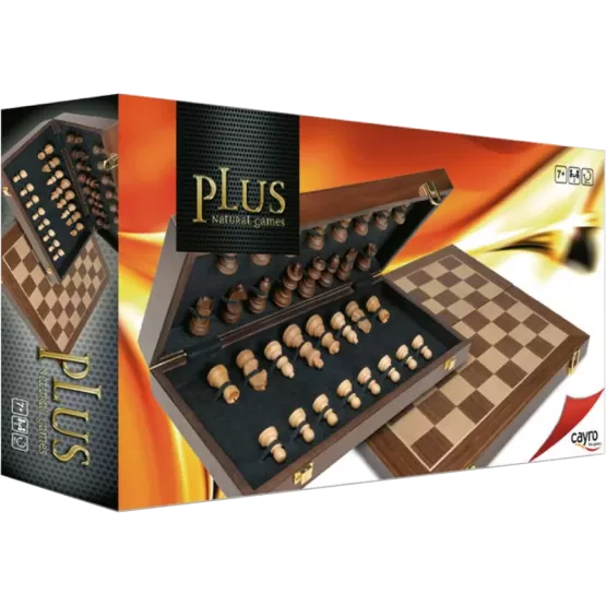 Jeux d'échecs luxe en bois