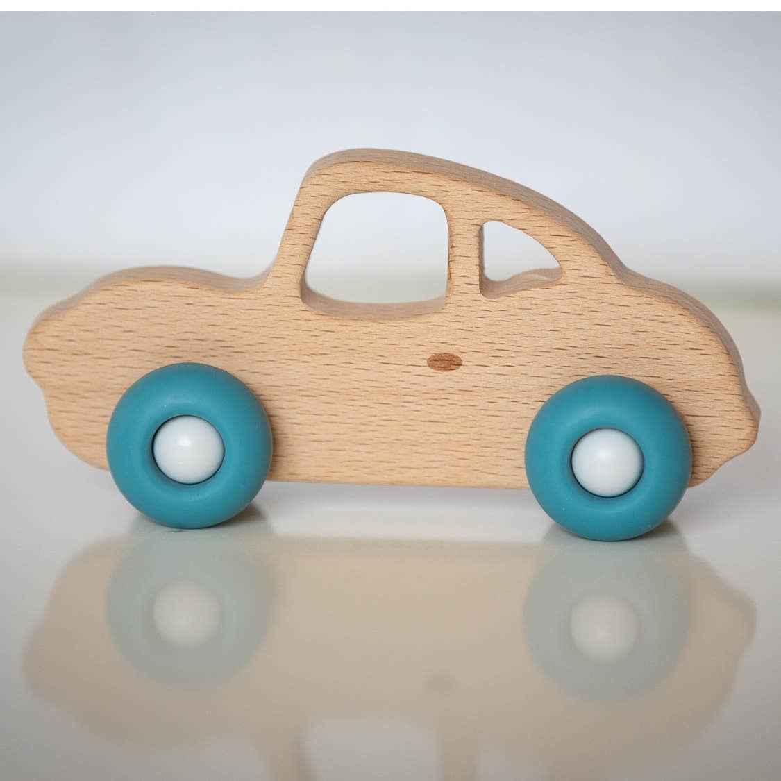 Voiture de Course en Bois & Silicone