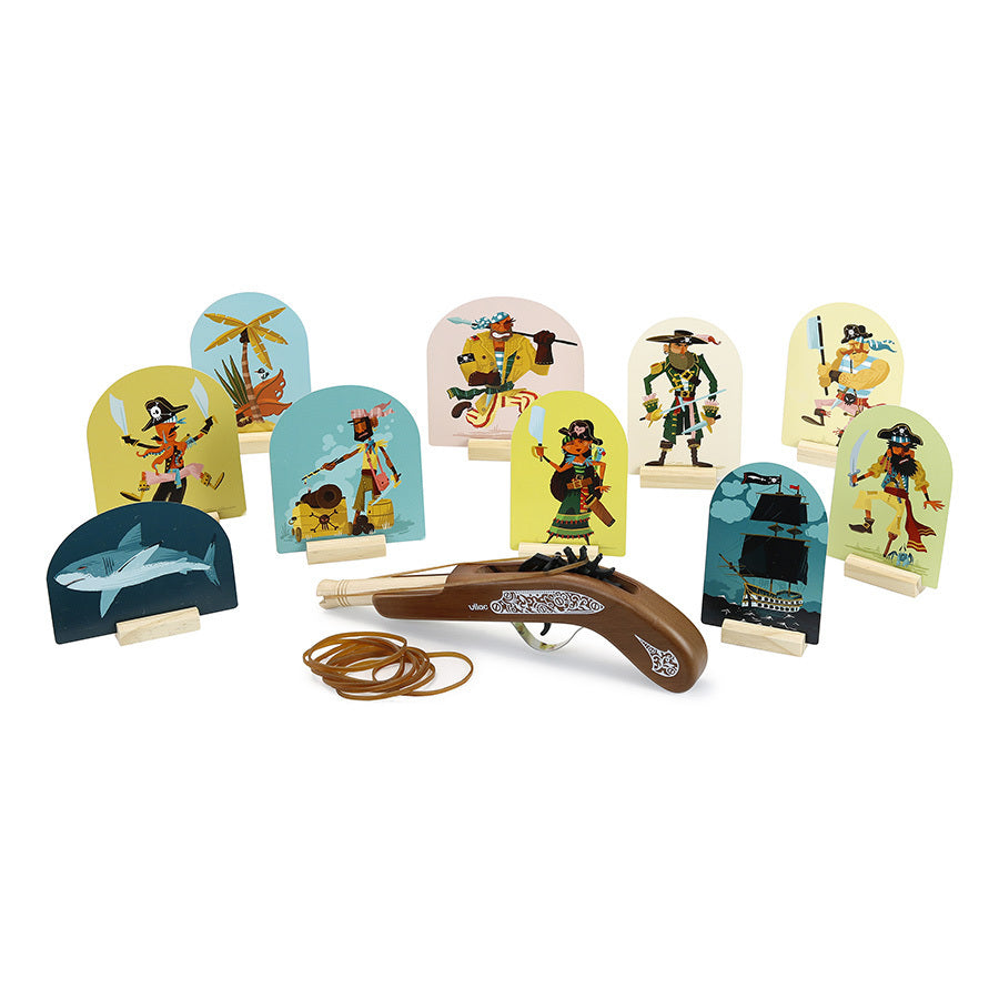 Pistolet à élastique Pirates