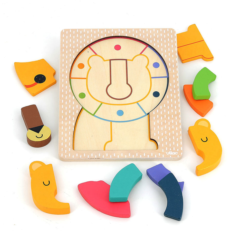 Puzzle lion