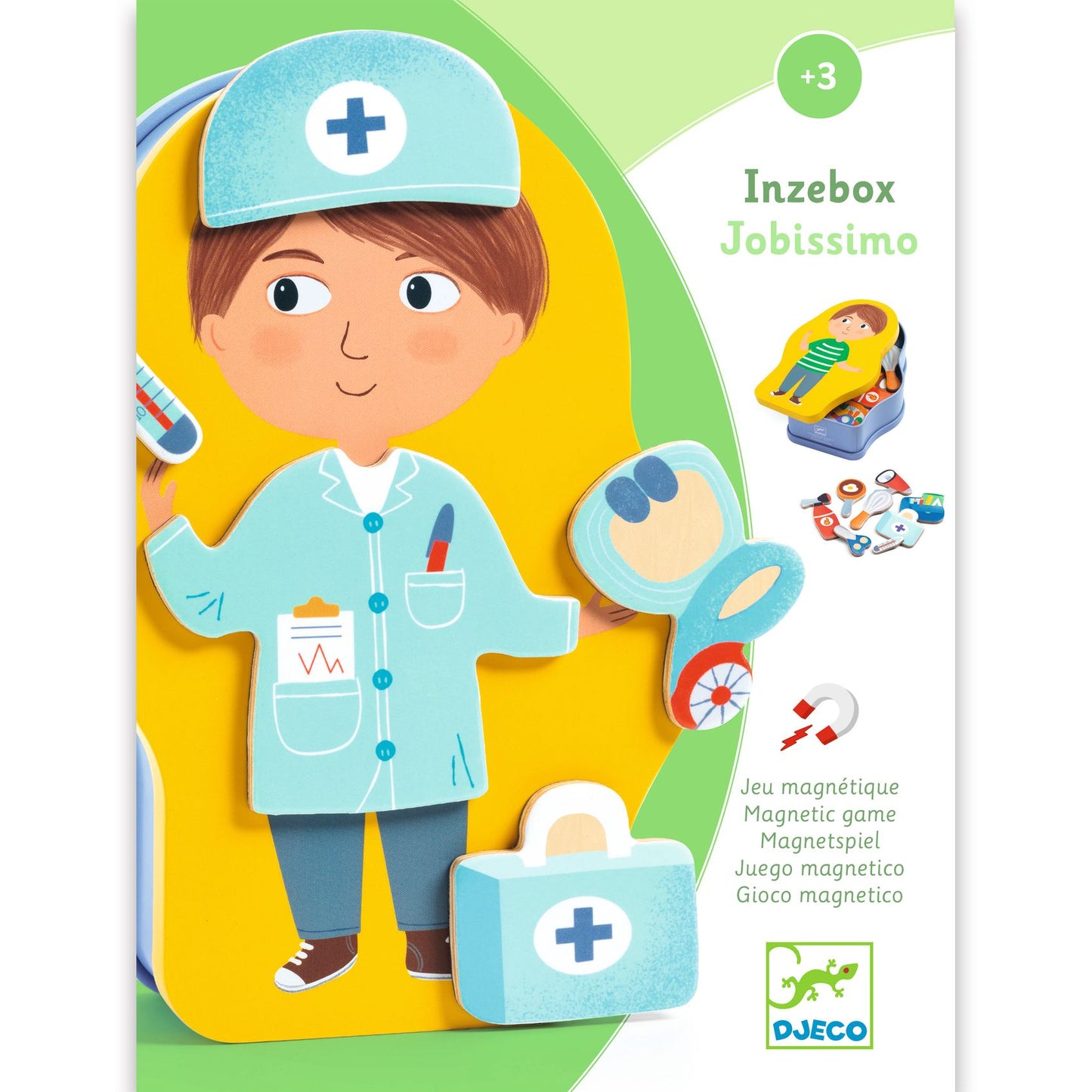 Puzzle magnétique métiers