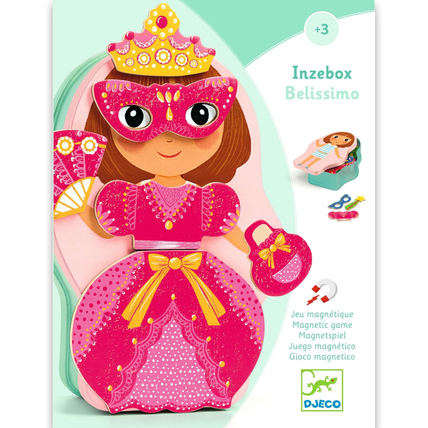 Puzzle magnétique princesse