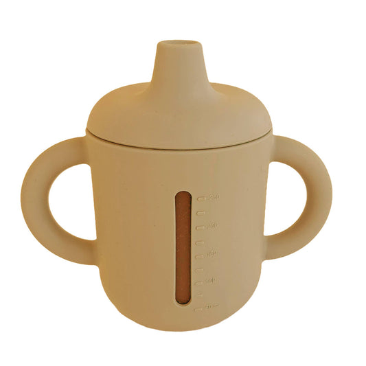 Gobelet en silicone 250 ml Ocre